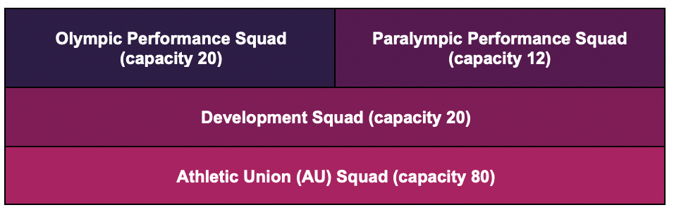 diagram showing squad structure